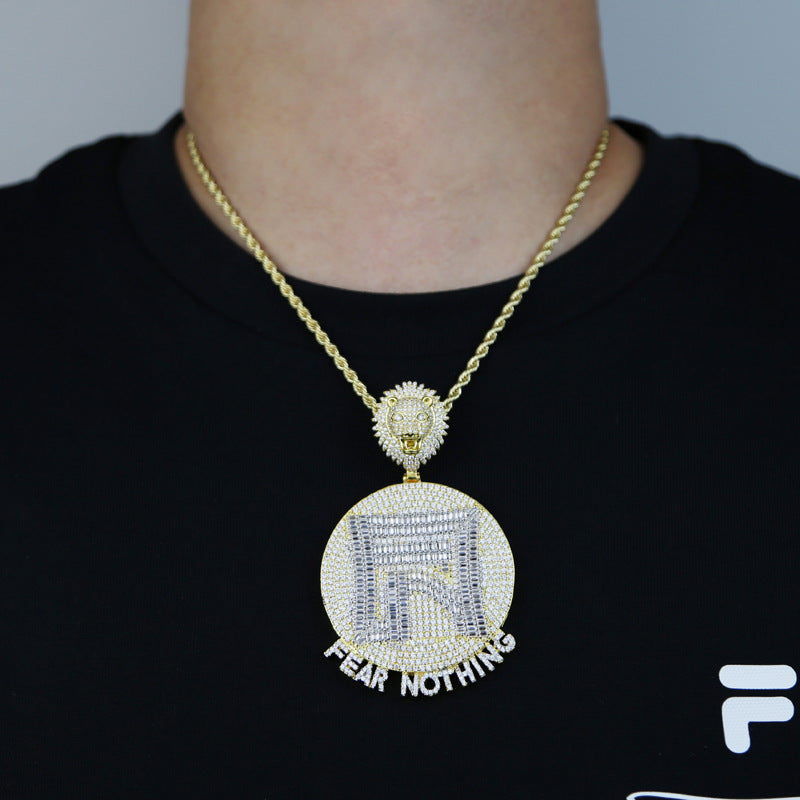 Street Style | "Fear Nothing Lion" Pendant