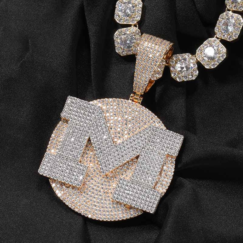Custom |Choose Your "A-Z"  Large Letter Pendant
