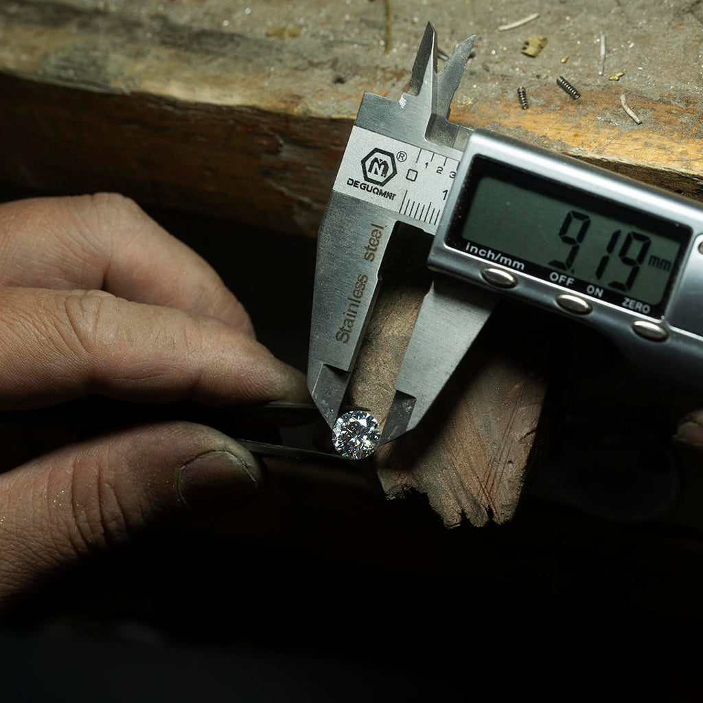 S925 & VVS1 Moissanite Halo Stud Earrings