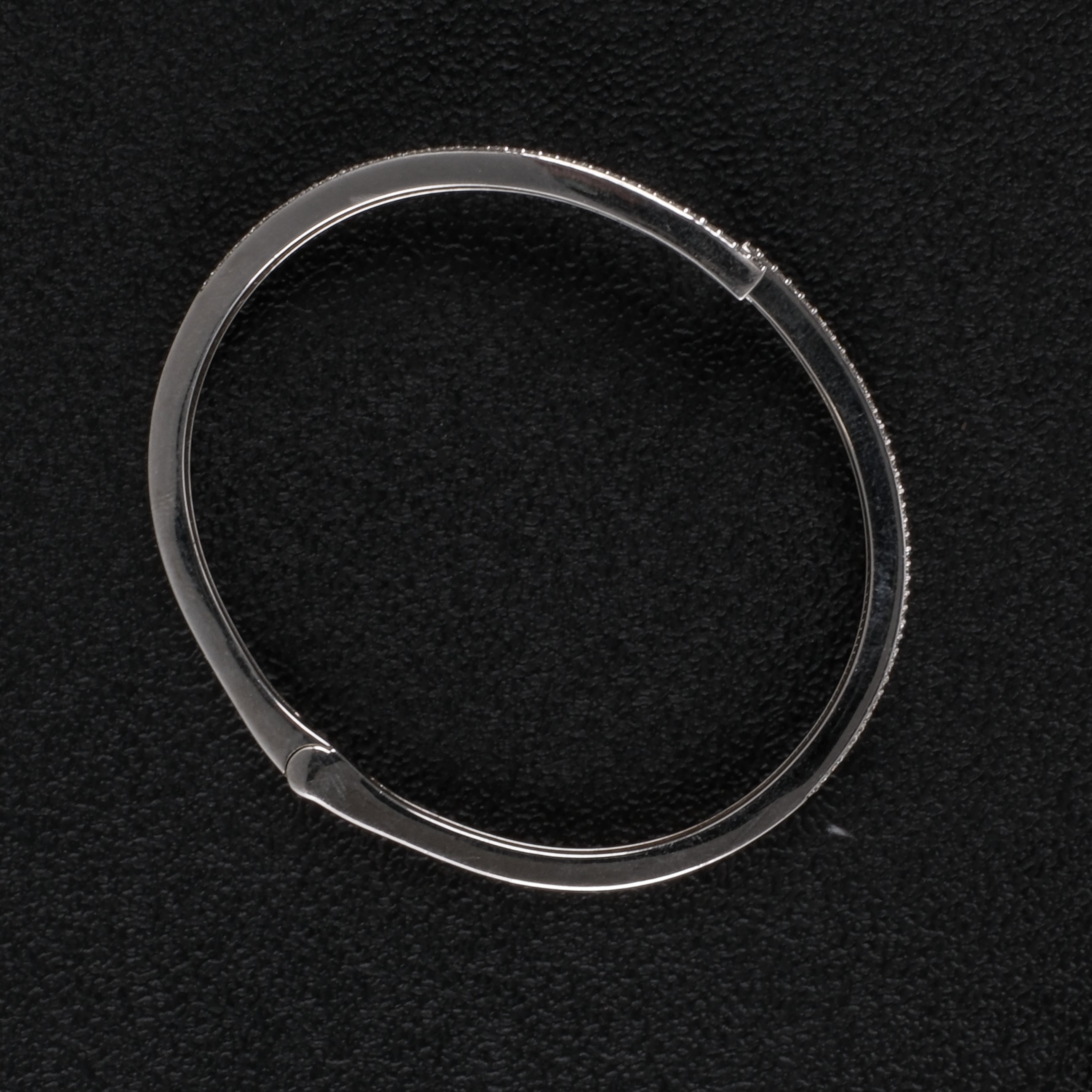 Morganite square diamond bracelet