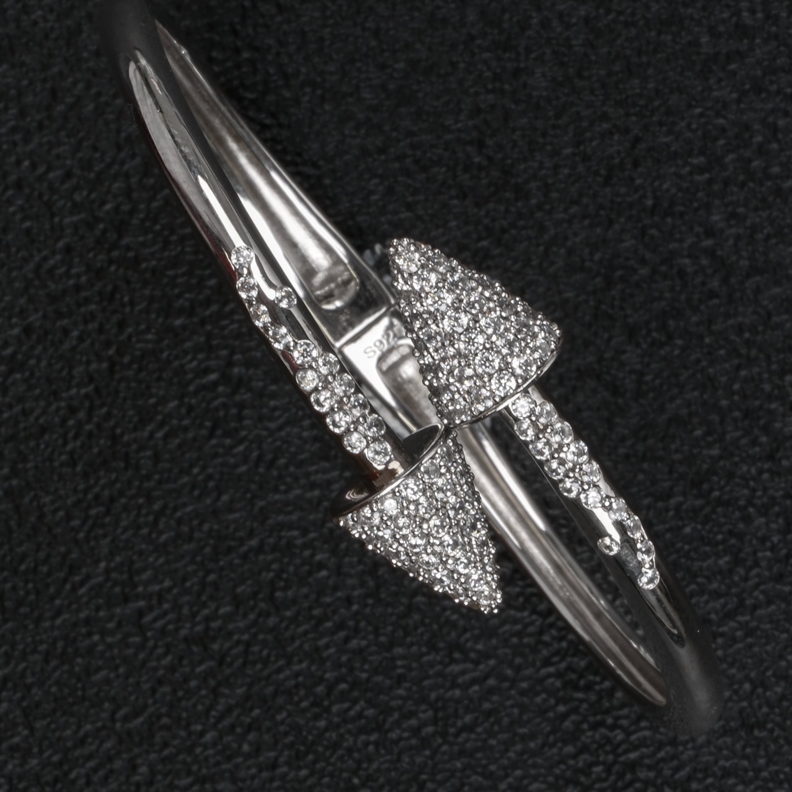 Morganite Double Arrow Personalized Delicate Bracelet