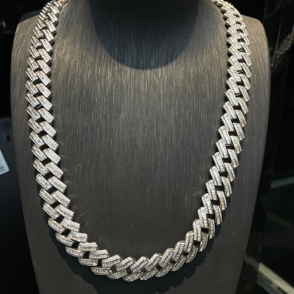 16mm Moissanite Personalized New Style Cuban Chain