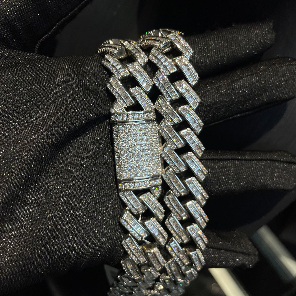 16mm Moissanite Personalized New Style Cuban Chain