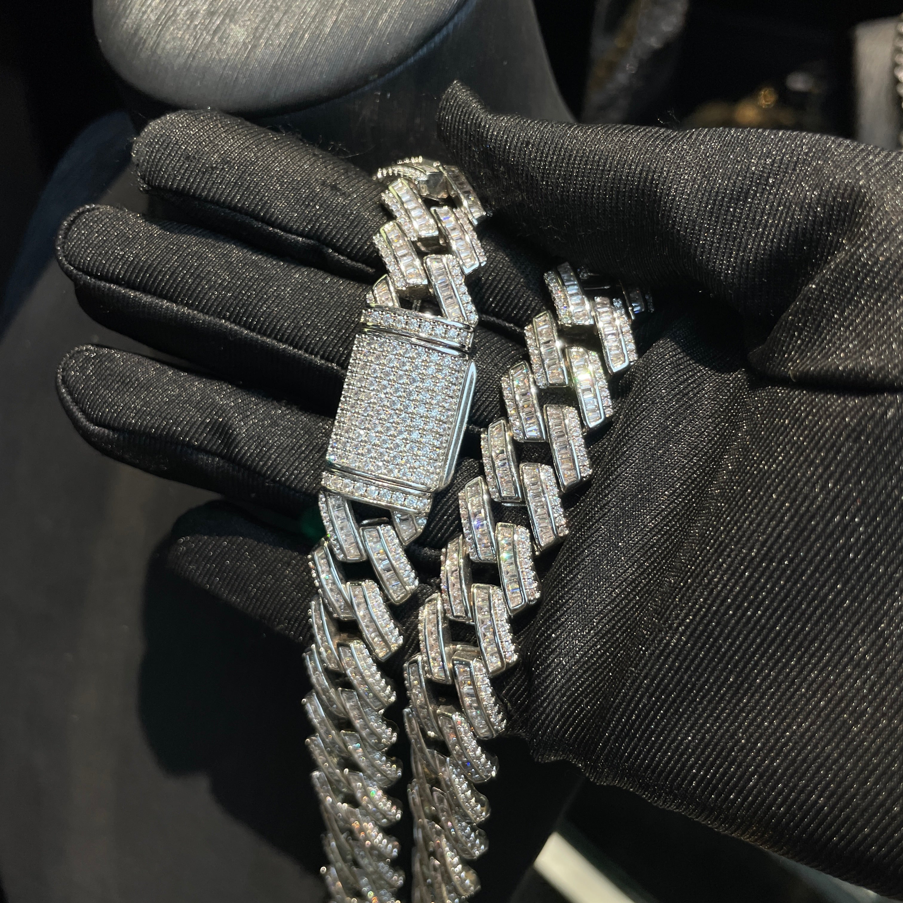 16mm Moissanite Personalized New Style Cuban Chain