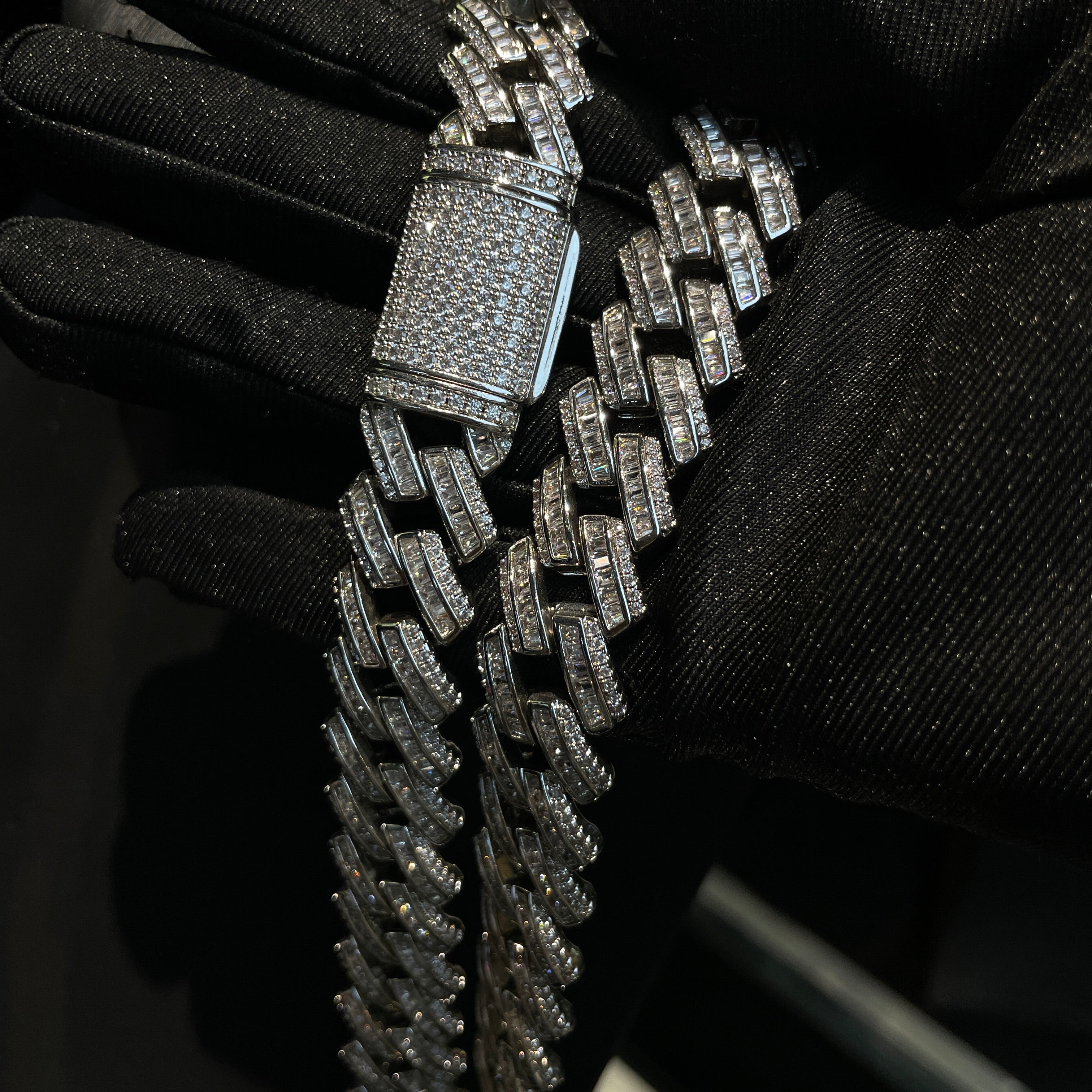 16mm Moissanite Personalized New Style Cuban Chain