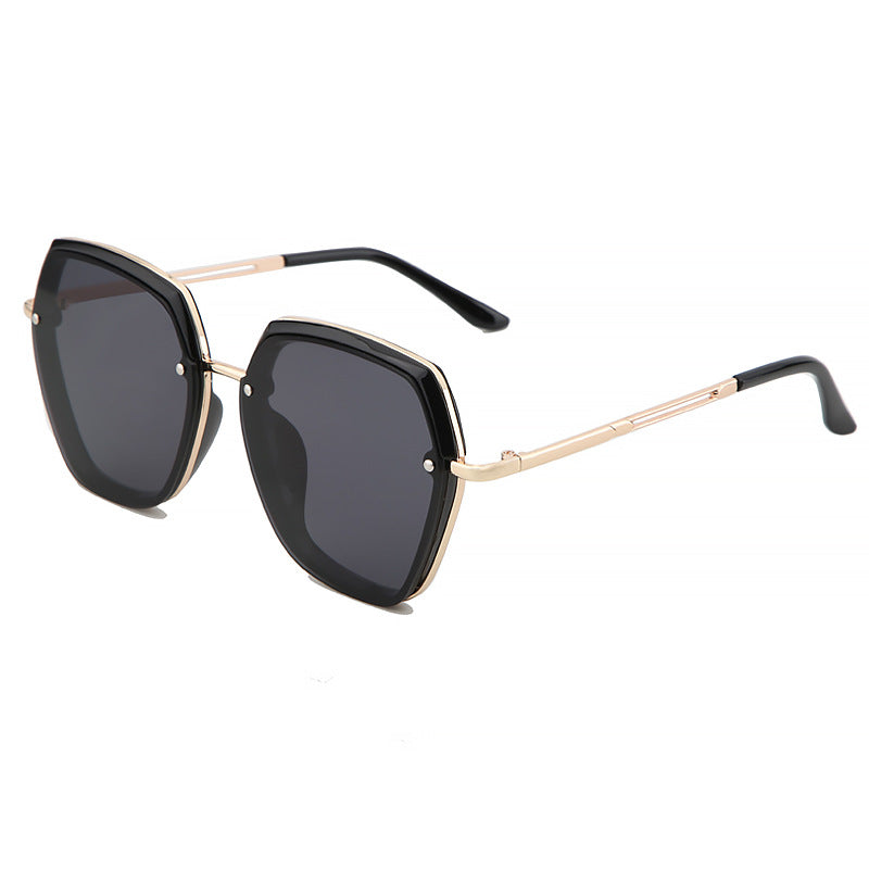 Retro Chic Geometric UV Protection Sunglasses