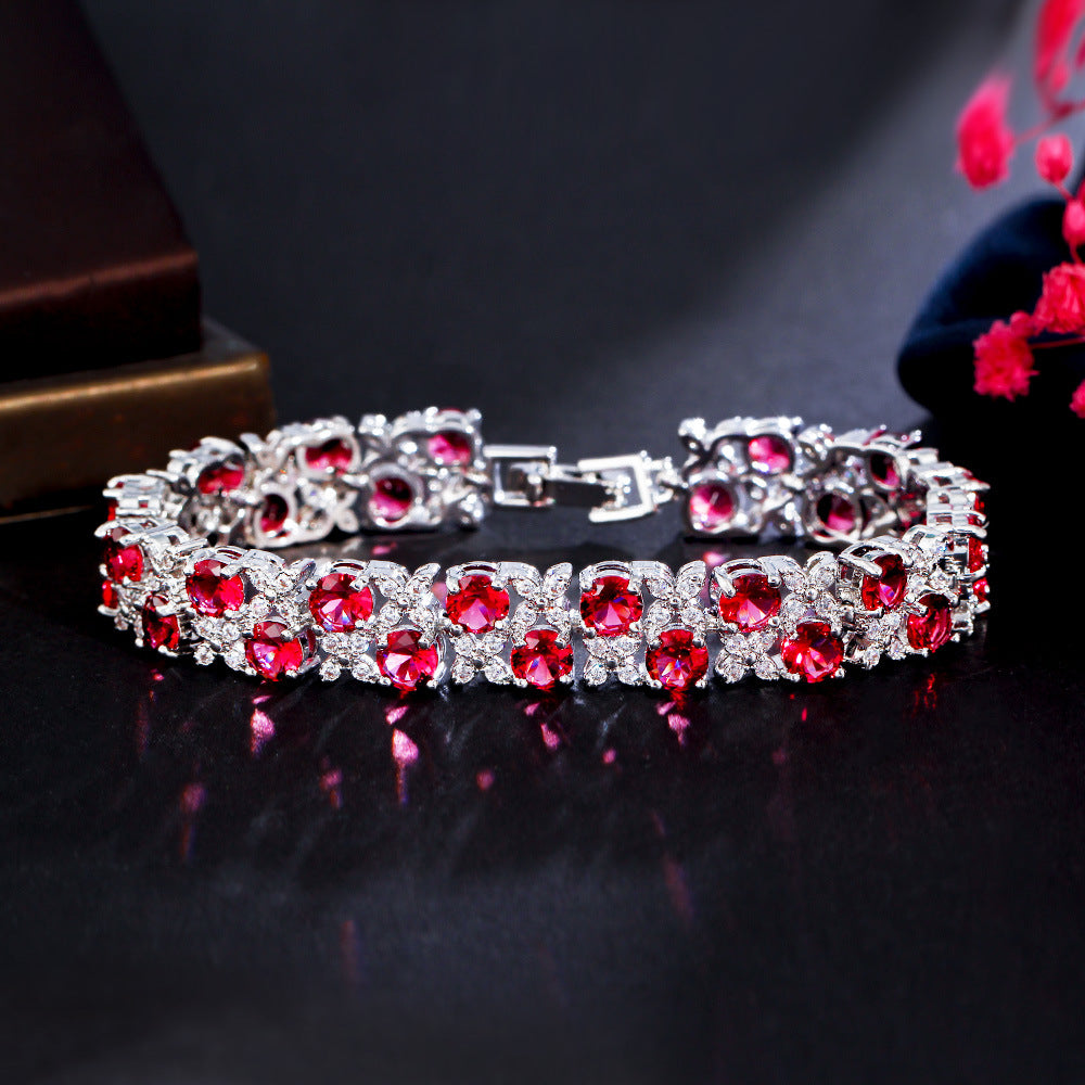 Exquisite Luxurious Moissanite Bracelet
