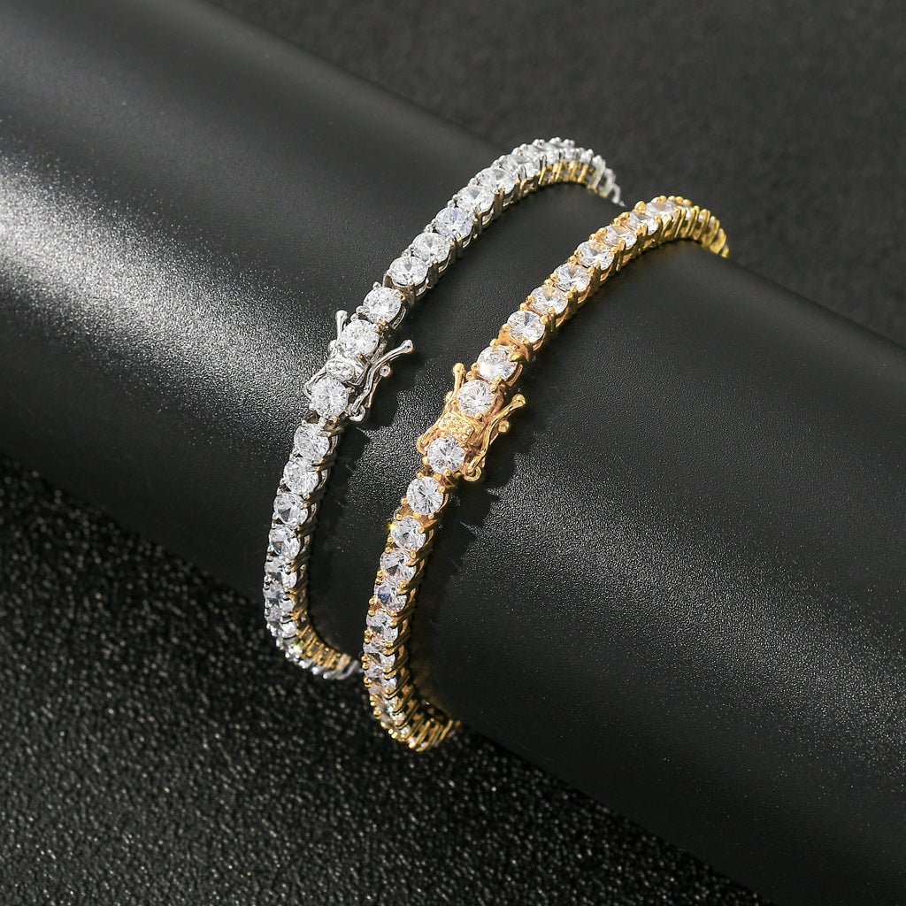 S925 Moissanite Tennis Bracelet For Men