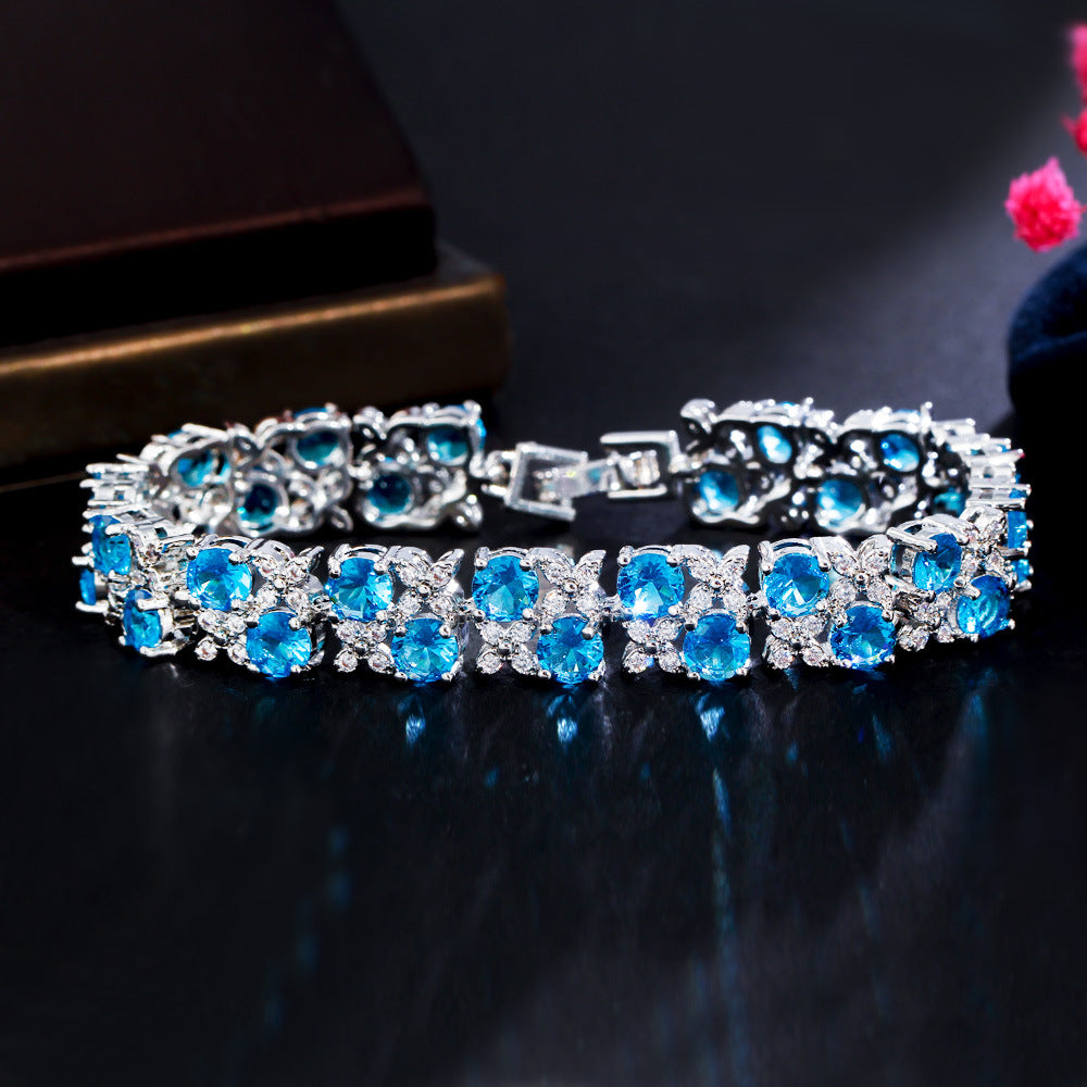 Exquisite Luxurious Moissanite Bracelet