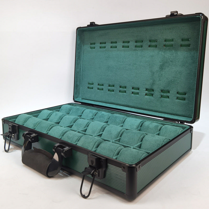 24-Slot Watch Storage Box - Premium Watch Organizer Case