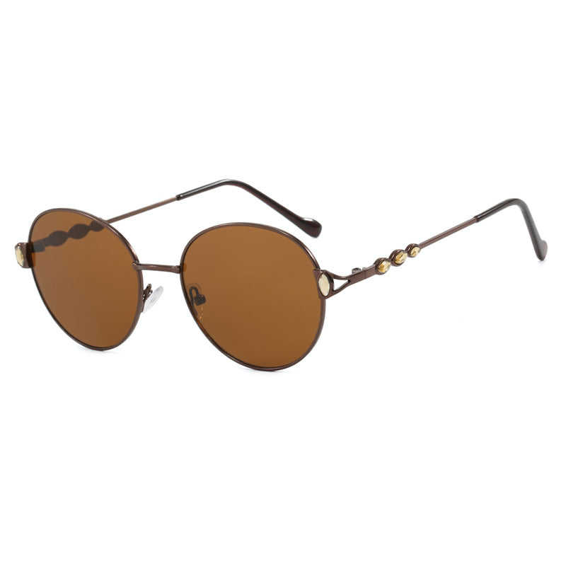 Fashion Round Diamond Sunglasses