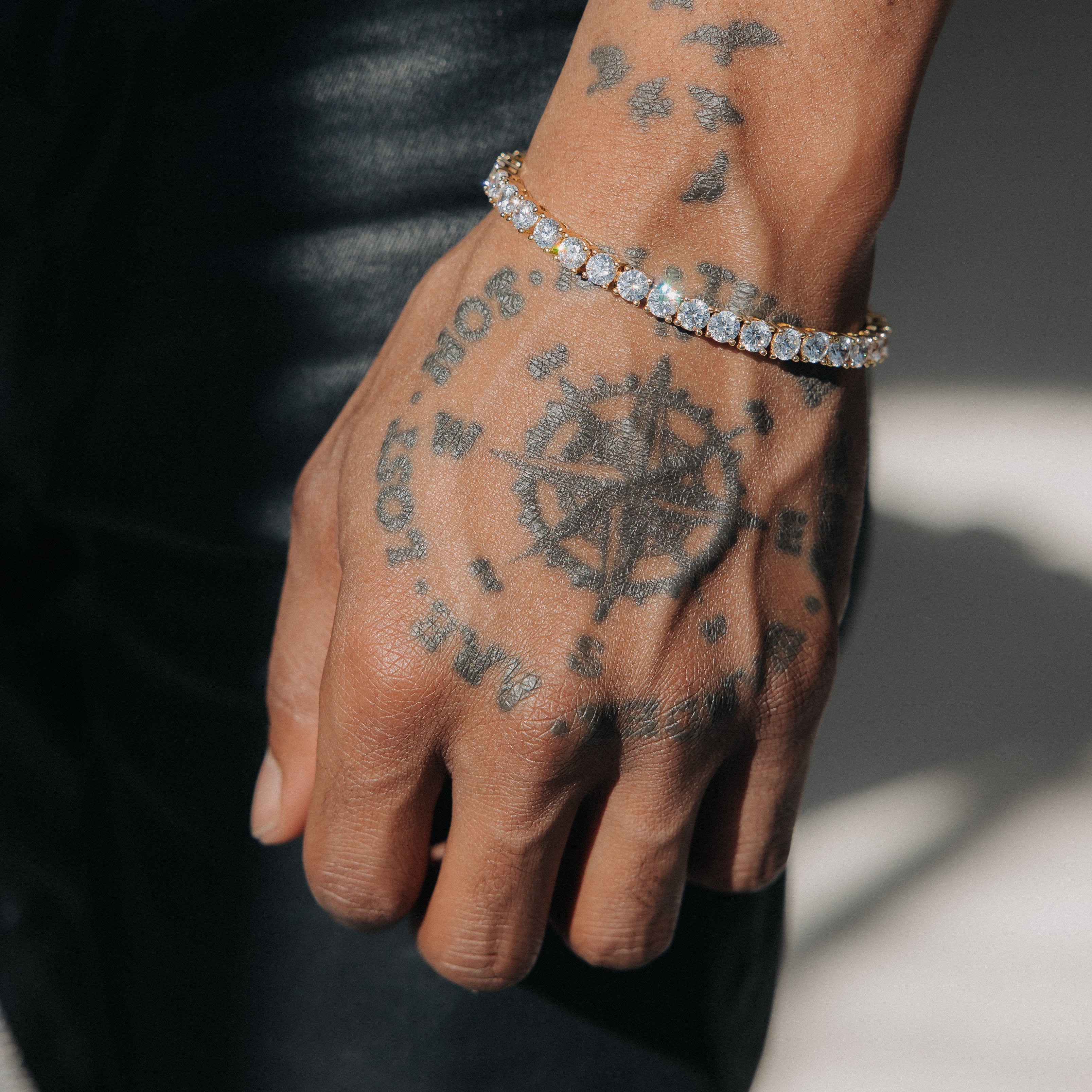 5mm Moissanite Ice Tennis Bracelet