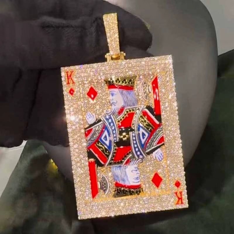 Hip Hop | "King" Iced out Pendant