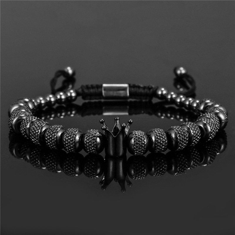 Street Style | King Crown Beads Adjustable Bracelet