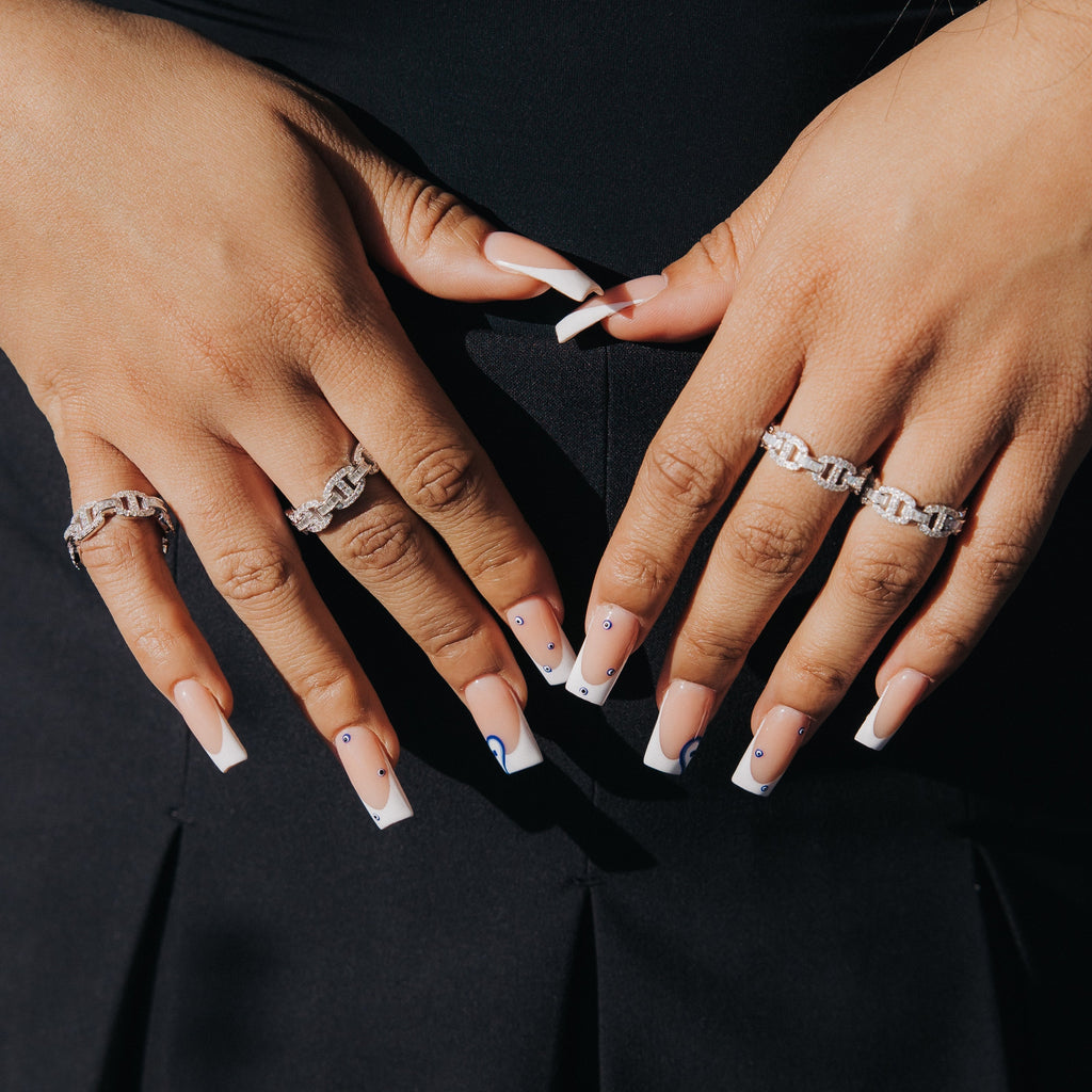 Baguette Mariner Ring White Gold