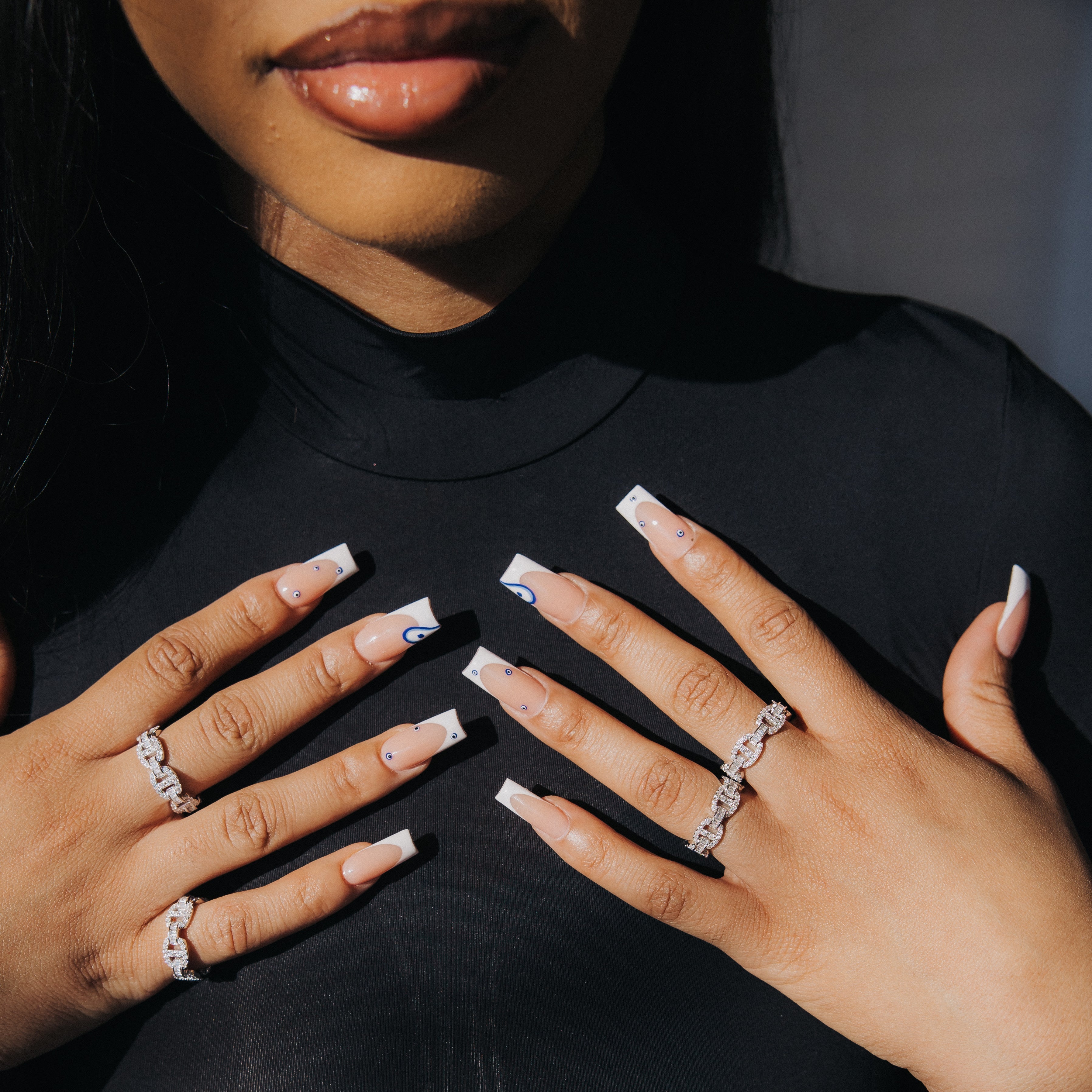 Baguette Mariner Ring White Gold