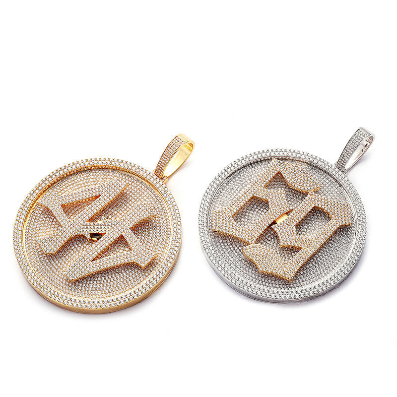 Custom | "69" Rotatable Large Turntable Solid Pendant