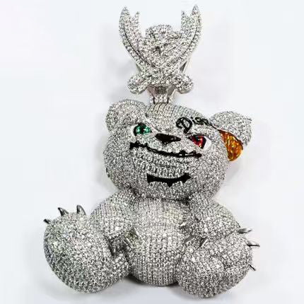 3D "Teddy" | 925S | Bear Pendant