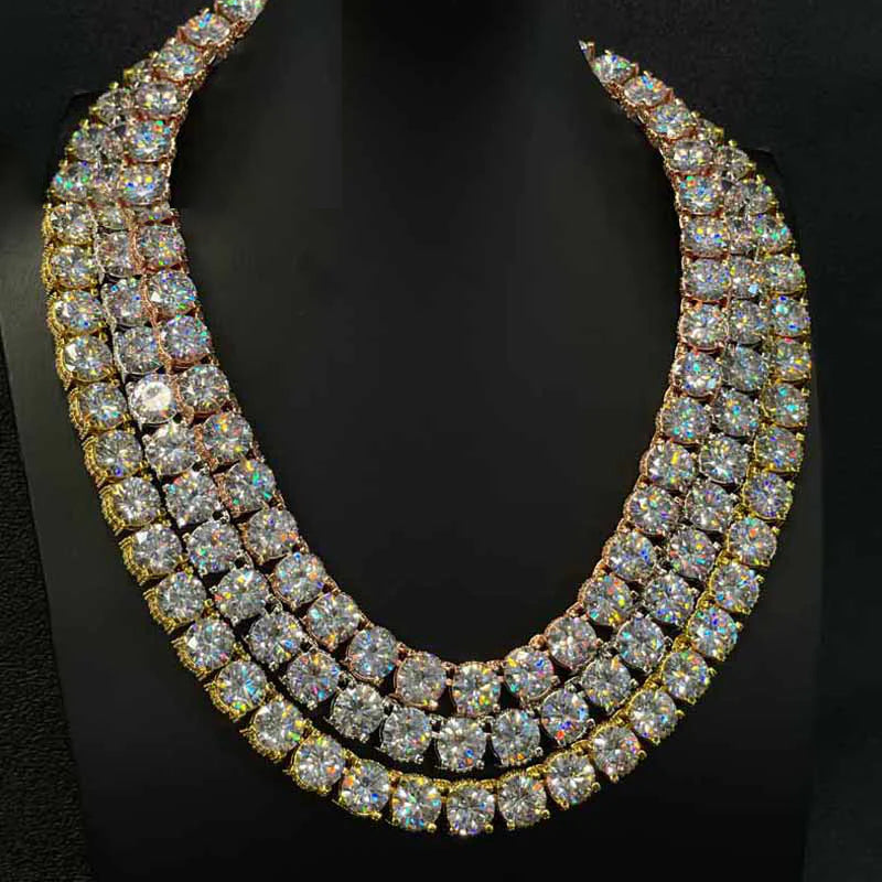 10mm Diamond Design Tennis Chain