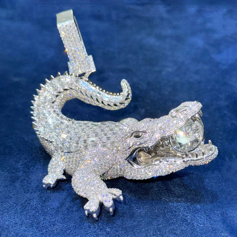 Hip Hop | Luxury Charm Crocodile Pendant