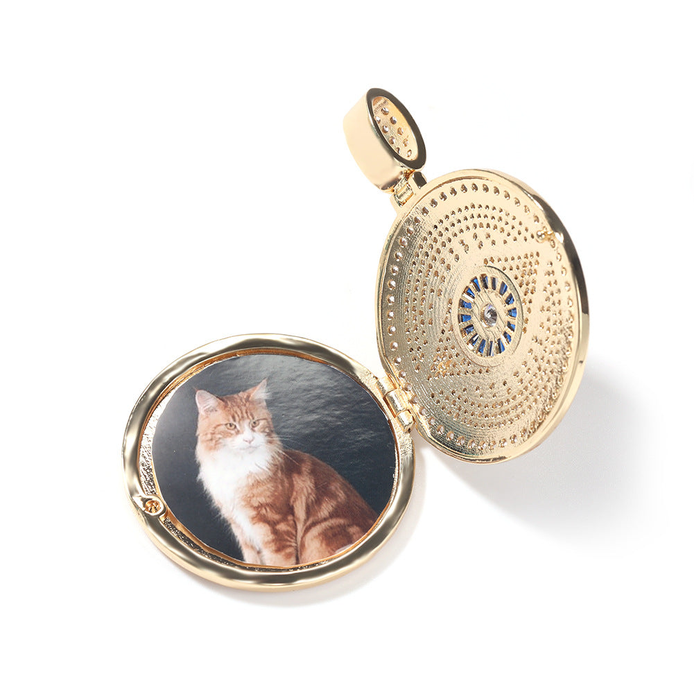 Custom | "Eye of Horus" Pendant With Your Own Photo