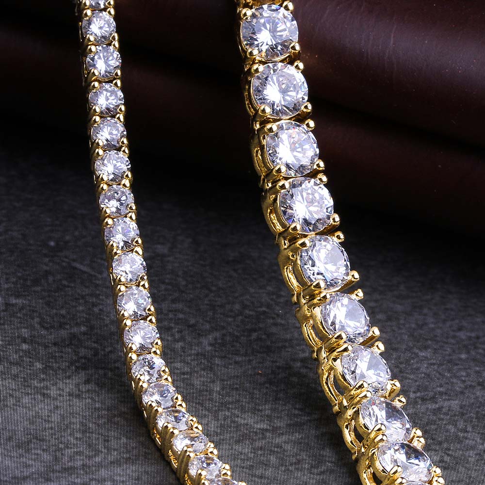 5mm + 3mm Tennis Chain Set - 5A CZ