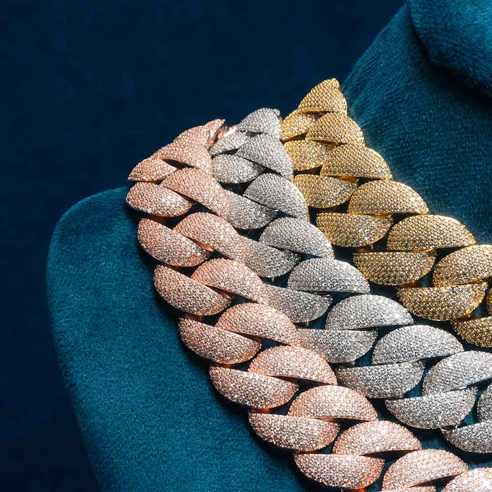 24mm Sparkling Cuban Chain