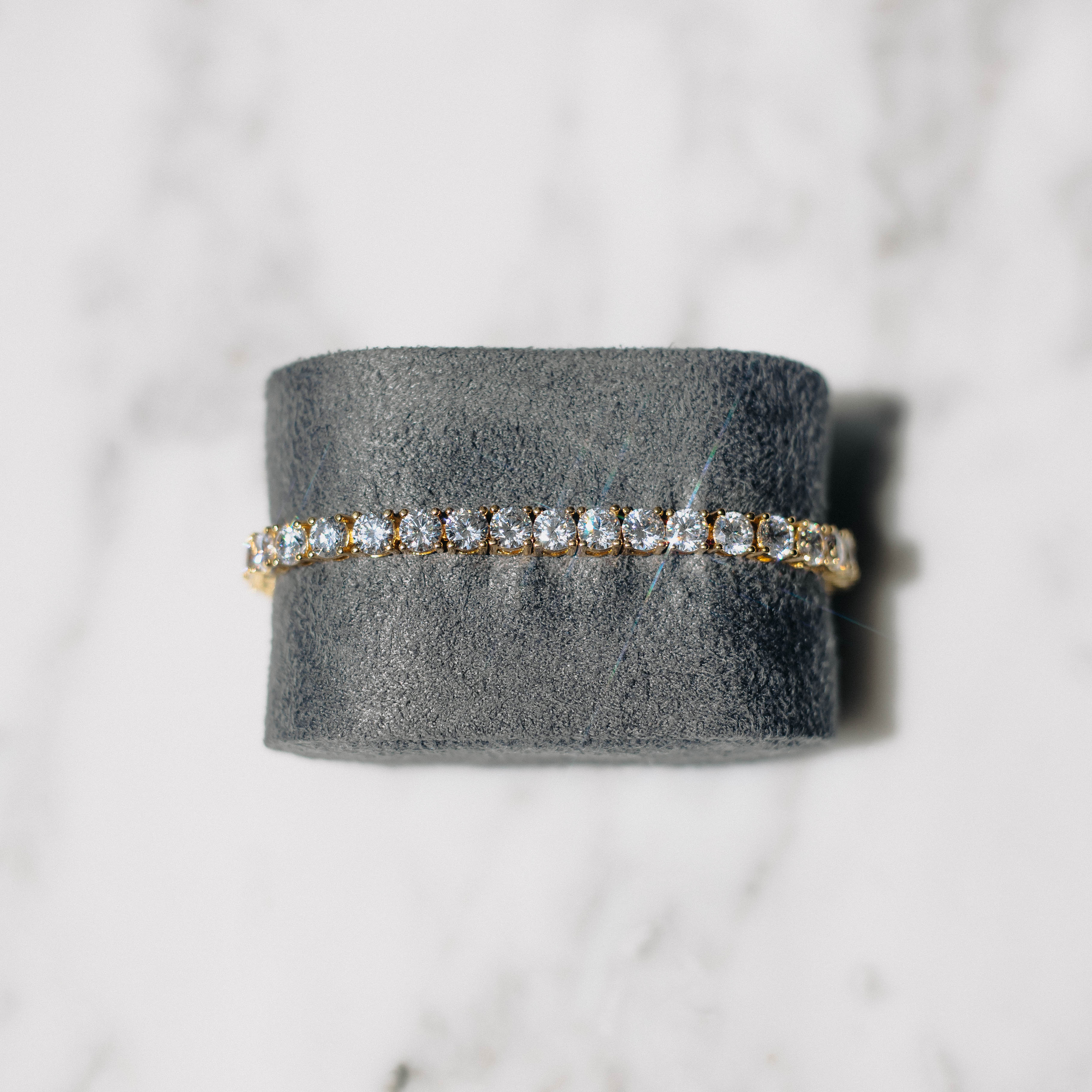 5mm Moissanite Ice Tennis Bracelet