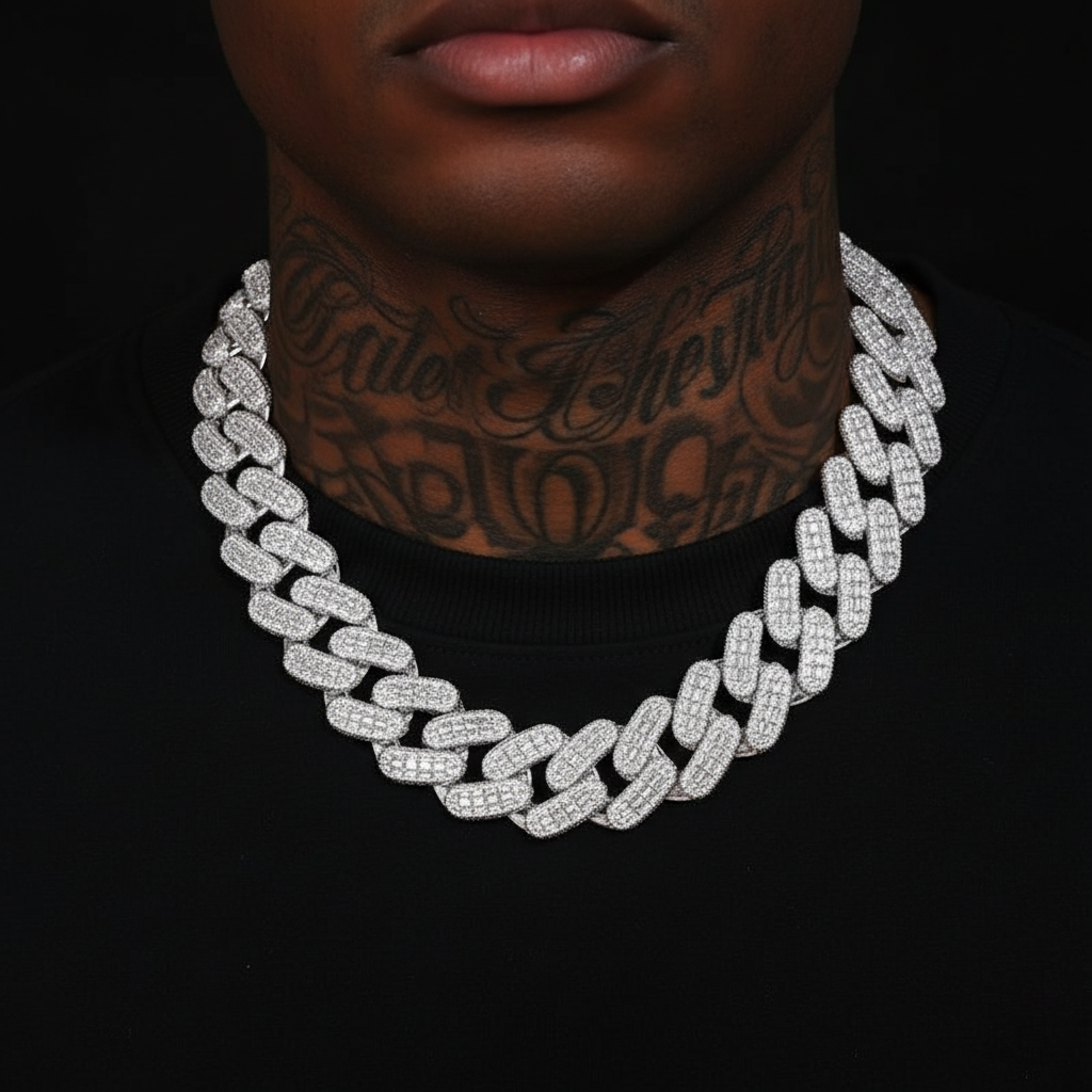 Ultimate Iced-Out Cuban Link Chain | Bracelet/ Necklace【A22】