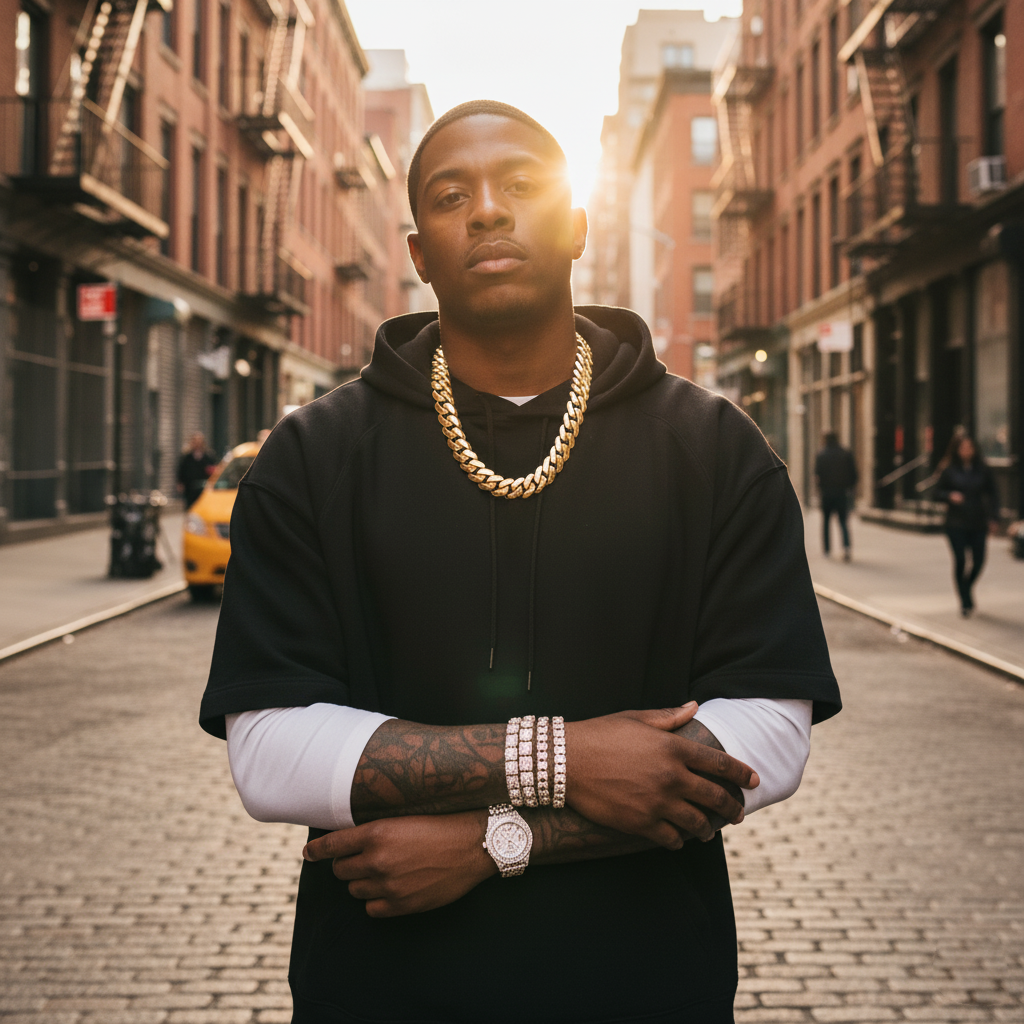 Classic Cuban Chain - The Essential Hip-Hop Staple【A19】