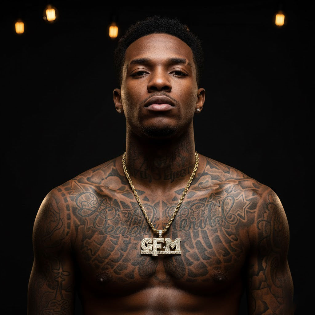 The GFM Legacy Custom Name Pendant【A69】