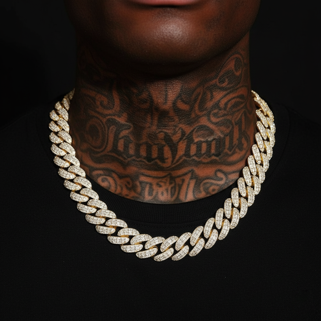 Ultimate Iced-Out Cuban Link Chain | Bracelet/ Necklace【A22】